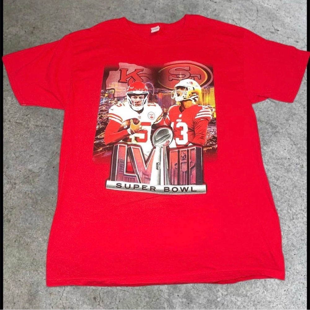 NFL Super Bowl LIV Red Graphic Tee